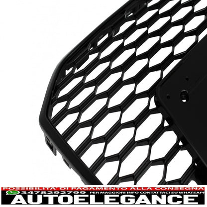 griglia anteriore adatta per audi a6 c7 4g facelift (2015-2018) design rs6