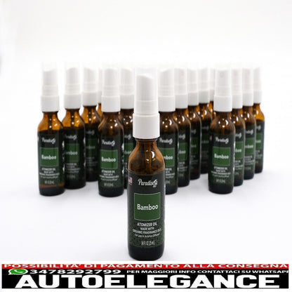 Paradise Air Fresh atomizzatore olio deodorante spray 25 ml bambù 25 unità diffusore di aromi
