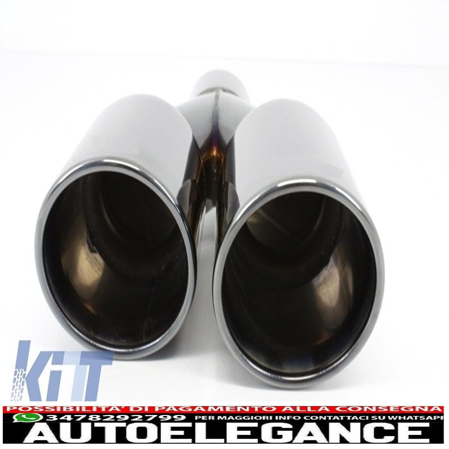 quad exhaust muffler tips fit for bmw 3 series e46 e90 e92 e93 f30 f31 4 series f32 f33 f36 5 series e60 f10 f11 g30 6 series f06 f12 f13 m3 m5 m-power design