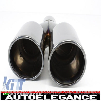quad exhaust muffler tips fit for bmw 3 series e46 e90 e92 e93 f30 f31 4 series f32 f33 f36 5 series e60 f10 f11 g30 6 series f06 f12 f13 m3 m5 m-power design