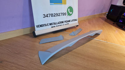 SPOILER ADATTO PER SEAT LEON 5F STATION WAGON 2012-2020 LOOK FR DESIGN GREZZO