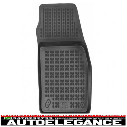 Rubber car mats suitable for skoda scala (2019-) kamiq (2019-)