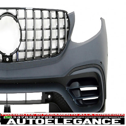 body kit suitable for mercedes glc suv x253 (2015-07.2019) design glc63 with running boards 