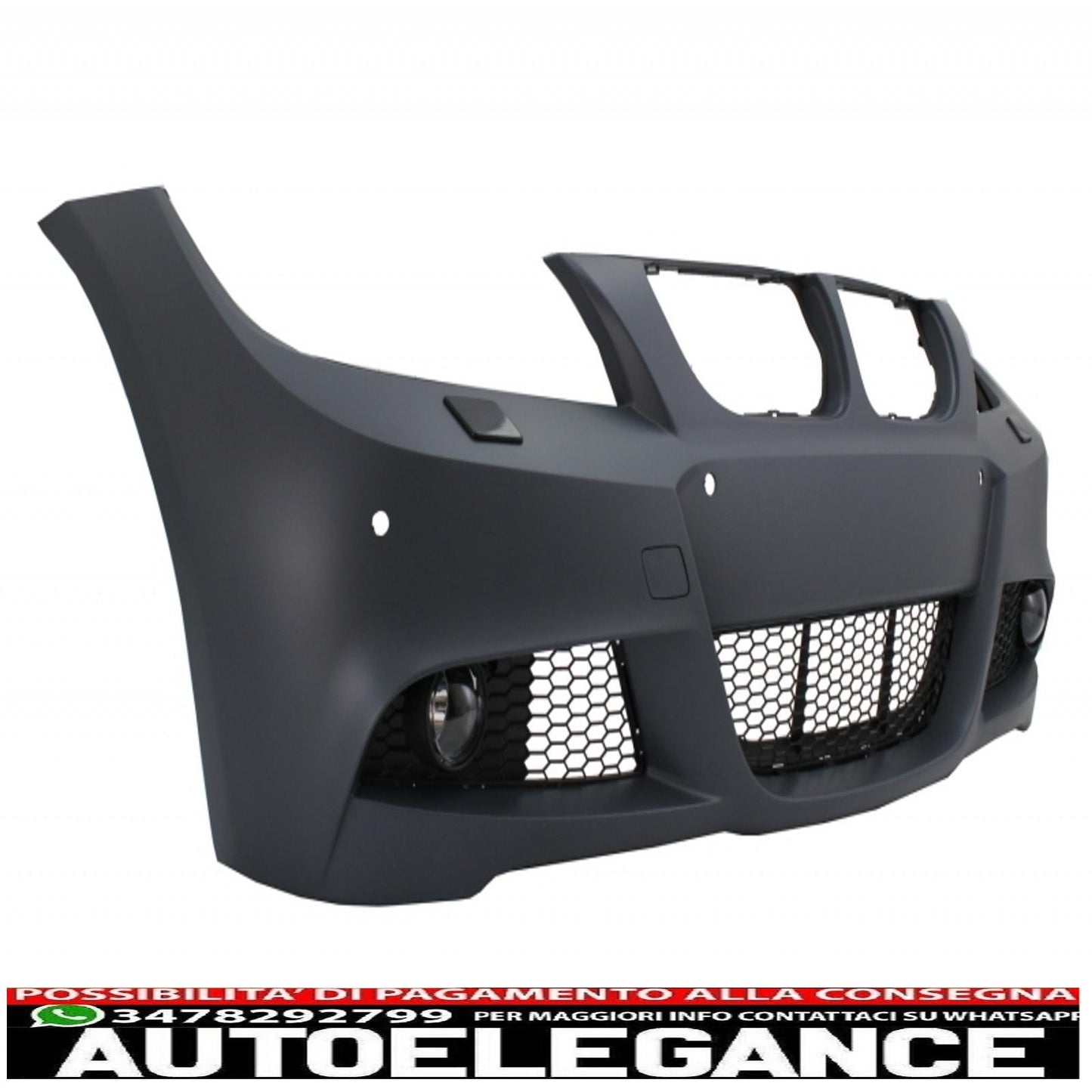 body kit suitable for bmw 3 series e90 lci limousine (2008-2011) m-technik design with front bumper spoiler