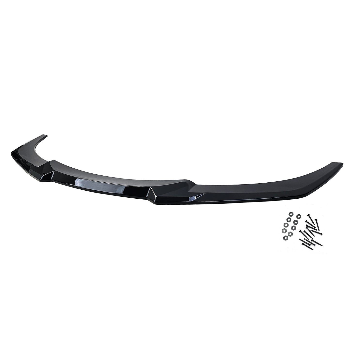 SPLITTER ANTERIORE ADATTO PER BMW SERIE 6 F12 F13 F06 LOOK NERO LUCIDO
