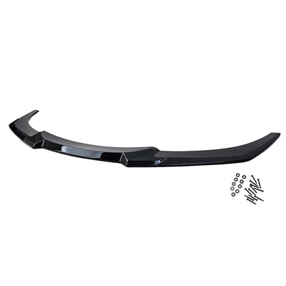 SPLITTER ANTERIORE ADATTO PER BMW SERIE 6 F12 F13 F06 LOOK NERO LUCIDO