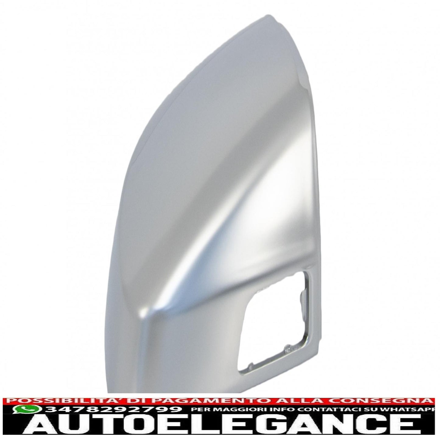 coperture specchietti adatti per audi a3 8v s3 rs3 cabriolet limousine sportback (2012-2019) estinzione alloggiamento completo placcato in alluminio con assistenza laterale AUTOELEGANCERICAMBI