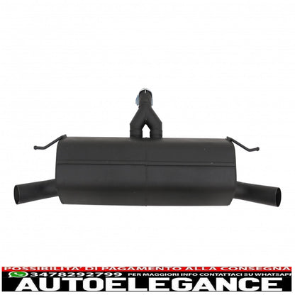 complete sports exhaust system suitable for bmw x6 e71 (2009-2012)