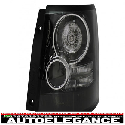 led rear lights suitable for range rover sport l320 (2005-2013) restyling autobiography design black