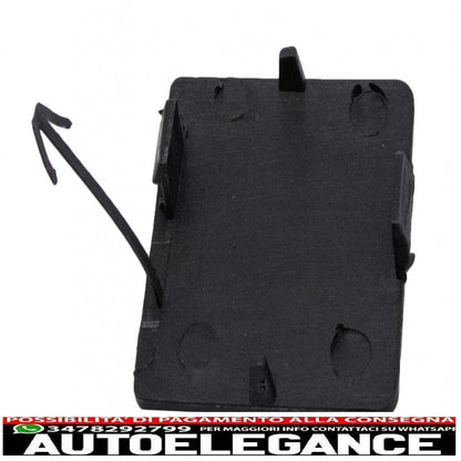 Copri gancio traino paraurti posteriore adatto per bmw serie 5 f10 f11 (2011-2017) design m5 AUTOELEGANCERICAMBI
