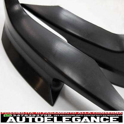 Front bumper splitter spoiler suitable for bmw 3 series e92 (2006-2010) m-tech design