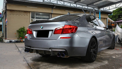 REAR DIFFUSER FOR BMW 5 SERIES F10 F11 2010-2017 IN ABS LOOK M5 CARBON