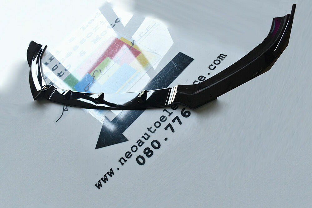 AUDI A4 B9.5 SOTTO PARAURTI ANTERIORE CARBONIO RS4 DESIGN SPLITTER NERO LUCIDO AUTOELEGANCERICAMBI