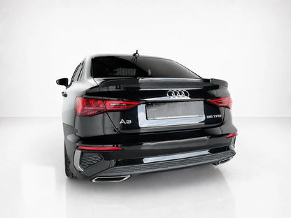 👉Spoiler Baule Labbro Posteriore Audi A3 S3 RS3 Berlina 8Y PU Non Verniciato👈