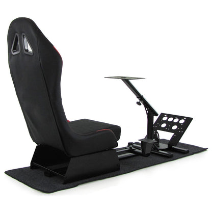 Racing Game Seat Cockpit Simulator + Mat For PC Playstation Xbox
