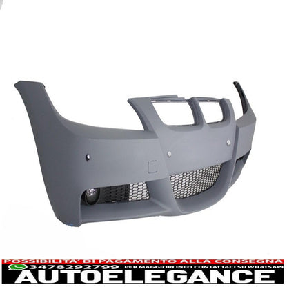 body kit with front bumper splitter spoiler suitable for bmw 3 series touring e91 lci (2008-2011) m-technik m-sport m-tech design