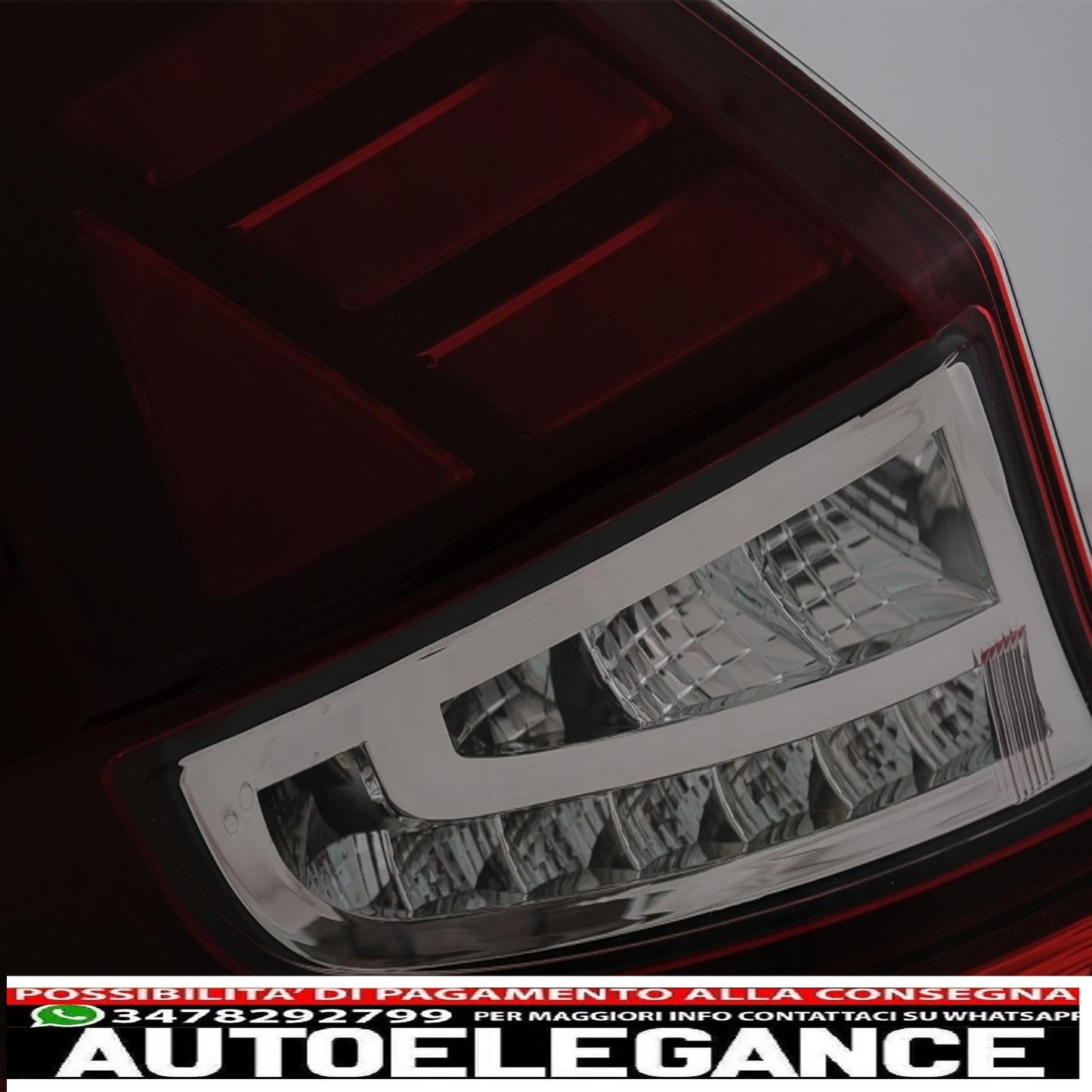 osram ledriving full led rear lights suitable for ford fiesta mk7.5 facelift (2013-2017) dynamic sequential cornering lights black edition
