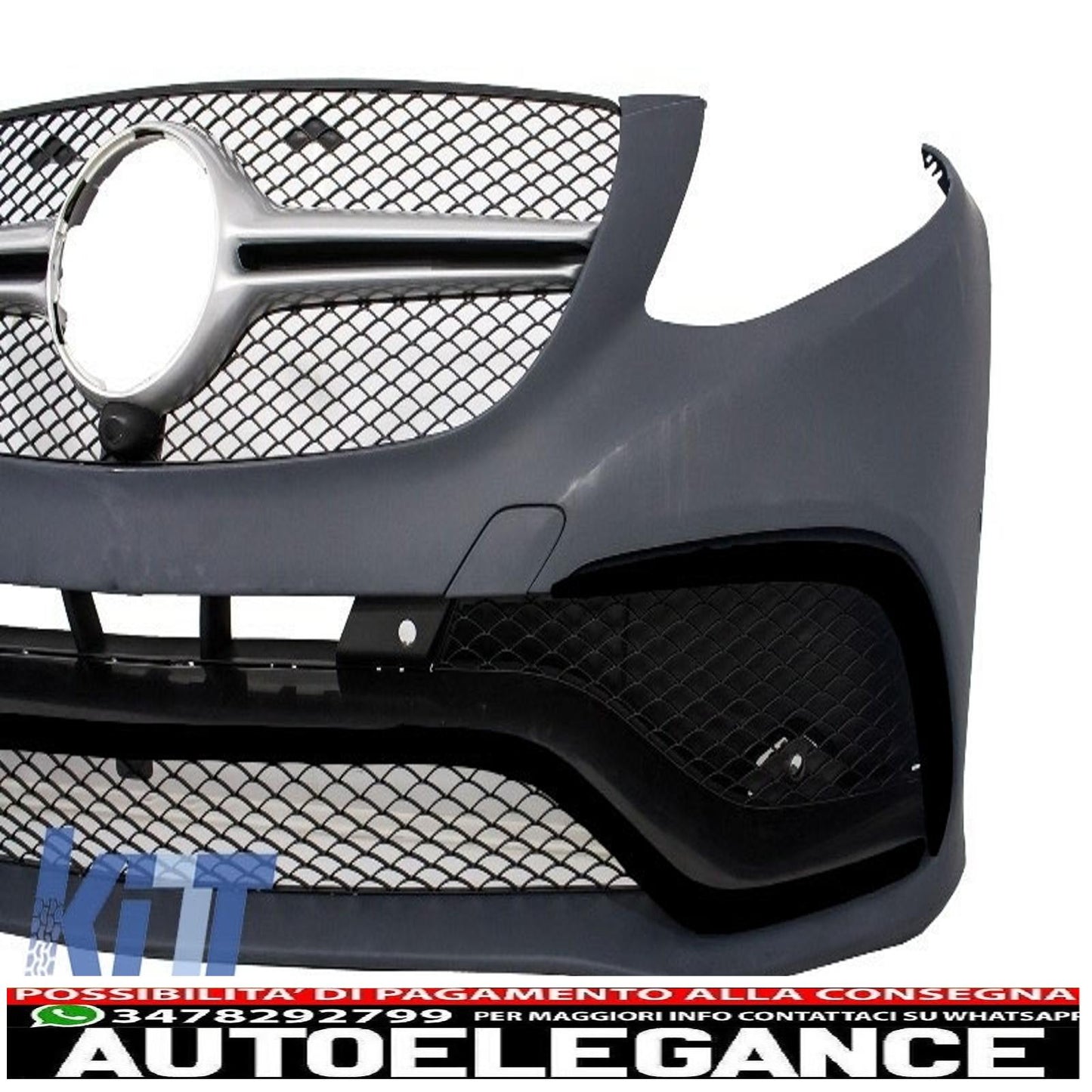 kit carrozzeria completo adatto per mercedes gle w166 suv (2015-2018)