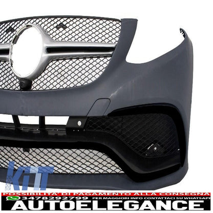 kit carrozzeria completo adatto per mercedes gle w166 suv (2015-2018)