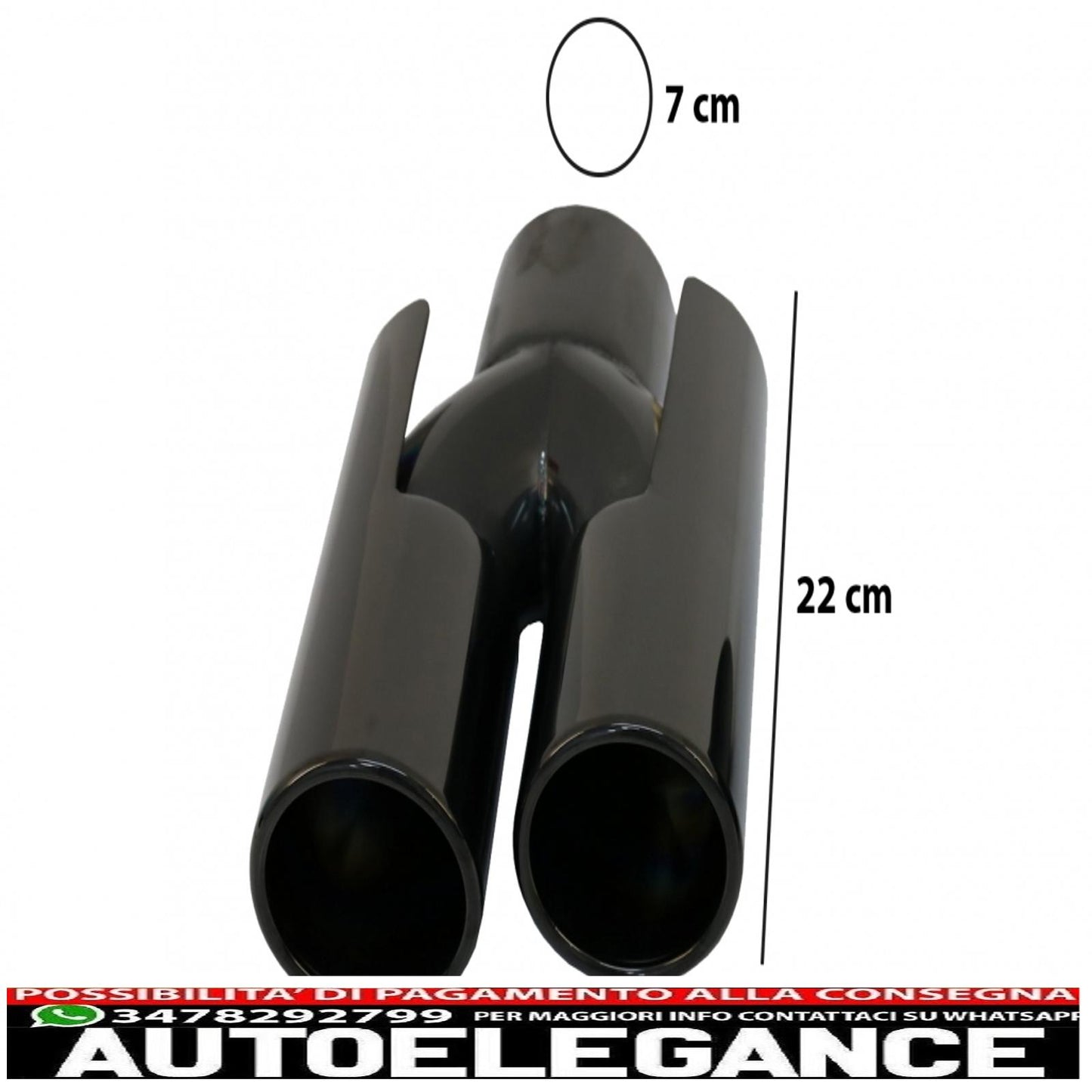 exhaust muffler tips suitable for bmw e60 e90 e92 e93 f10 f30 m3 m5 m6 piano black design 