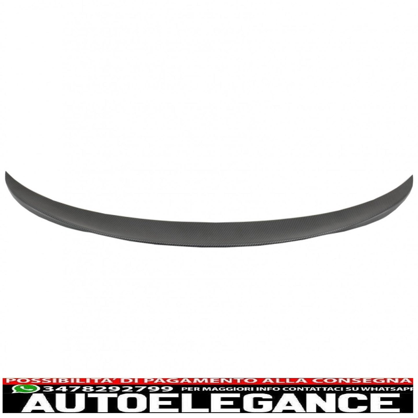 Trunk lid spoiler suitable for BMW 3 Series F30 (2010 onwards) Carbon film in M3 design 