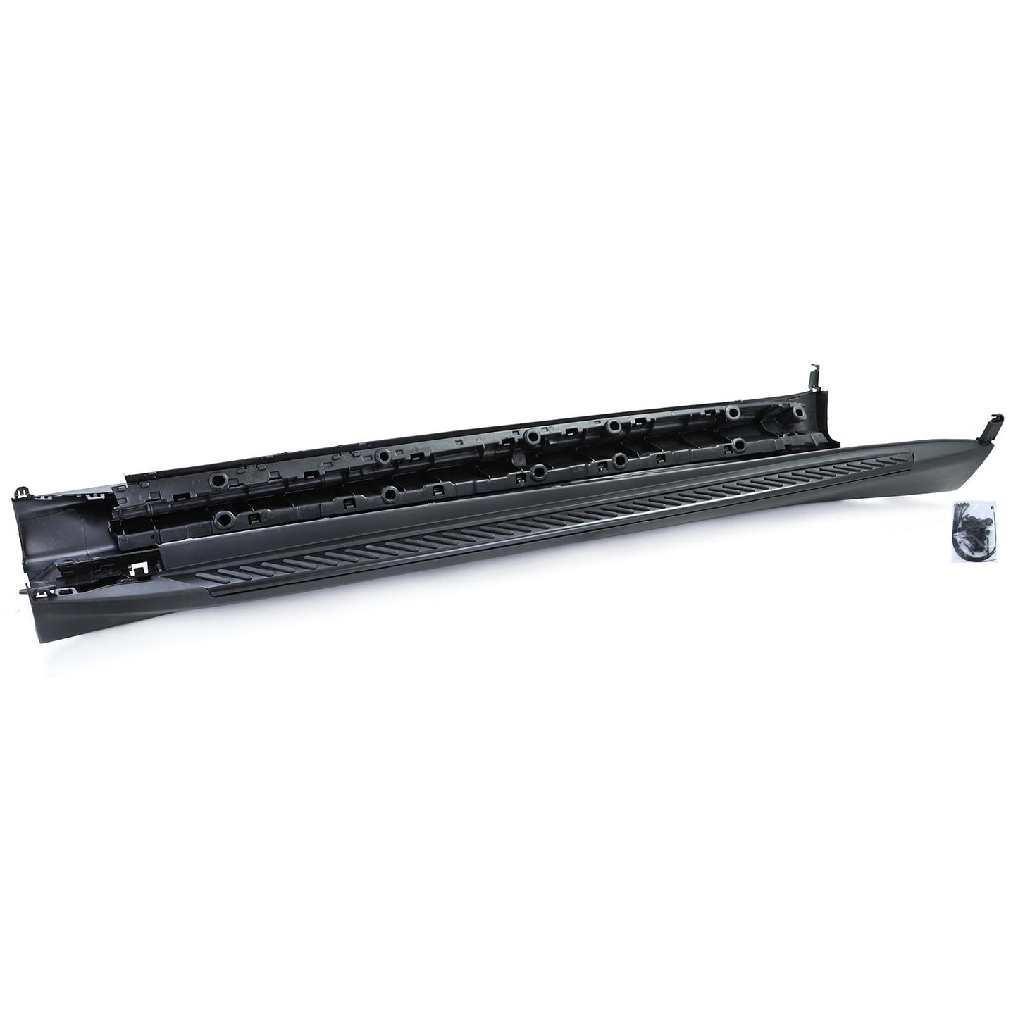 ALUMINUM RUNNING BOARDS SIDE PROTECTION EDITION BLACK SUITABLE FOR BMW X5 F15 13-18
