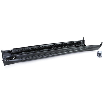 ALUMINUM RUNNING BOARDS SIDE PROTECTION EDITION BLACK SUITABLE FOR BMW X5 F15 13-18