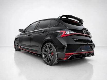 👉Splitter Posteriore Estrattore Hyundai i20 N MK3 2020- Nero Lucido ABS👈