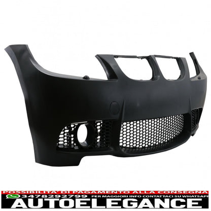 complete body kit without pdc with fog lamp suitable for bmw 3 series e90 lci facelift 2008-2011 m3 design 