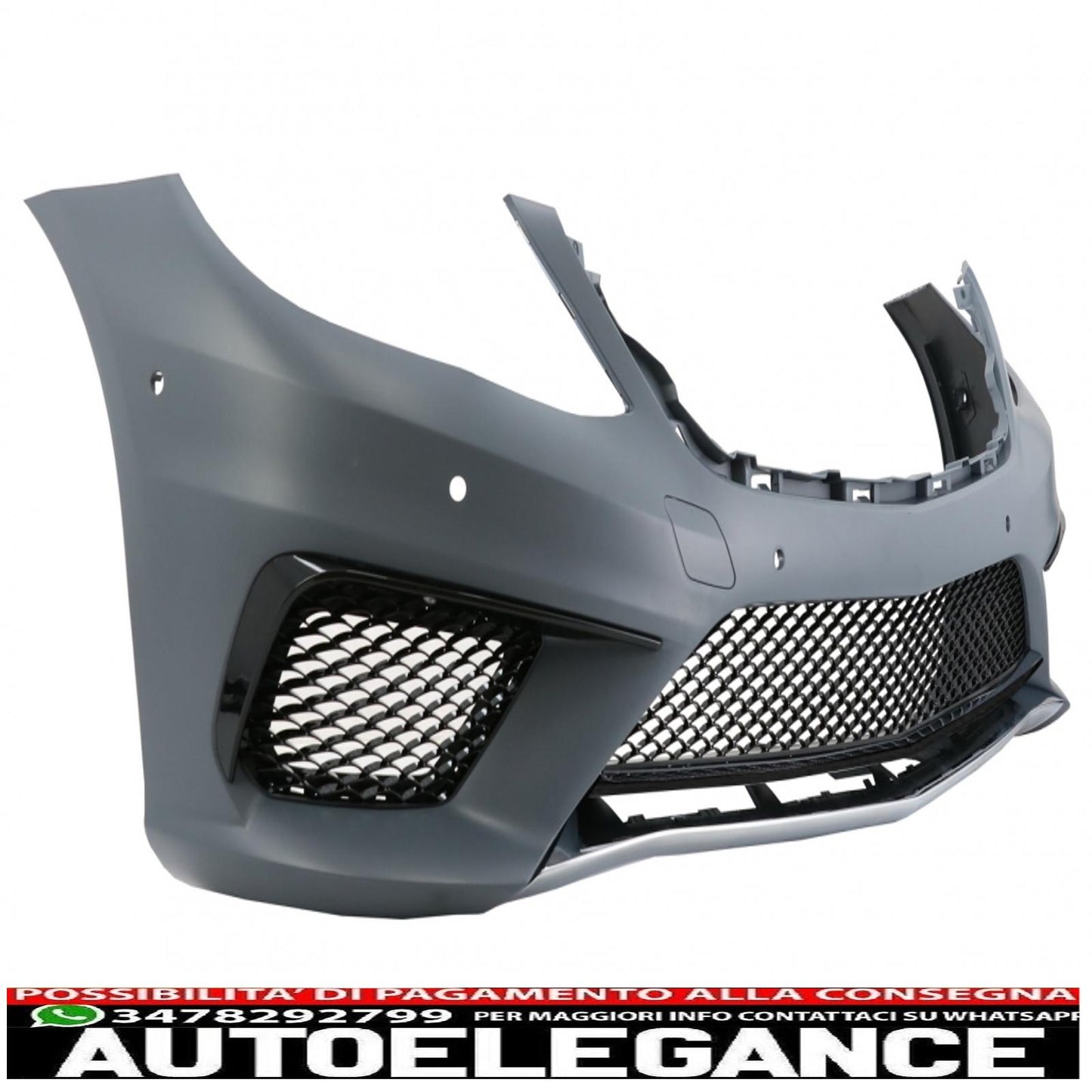 kit carrozzeria con griglia anteriore cromata adatto per mercedes classe s w222 (2013-06.2017) design s63