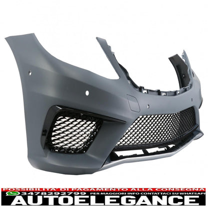 kit carrozzeria con griglia anteriore cromata adatto per mercedes classe s w222 (2013-06.2017) design s63