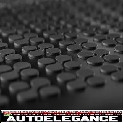 Tappetino per bagagliaio in gomma adatto per Renault Kadjar 2015+