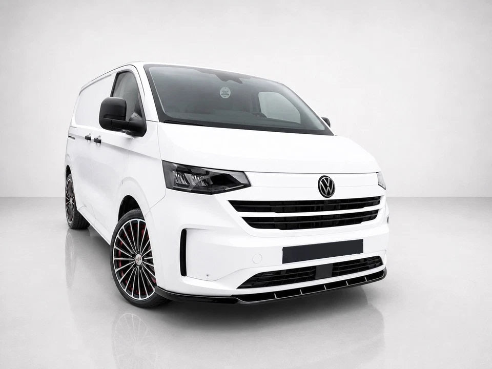👉Splitter anteriore V.1 per Volkswagen Transporter T7 ABS nero lucido👈