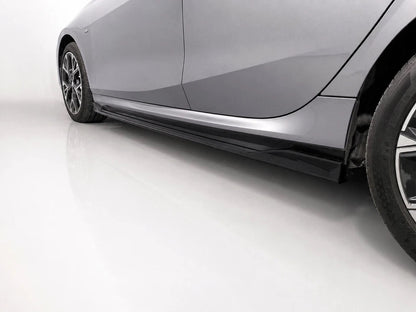 👉Gonne laterali versione 2 per BMW Serie 1 F70 M-Pack / M135i ABS nero lucido👈
