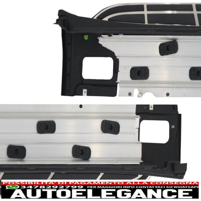 body kit skid plates bumper protectors with running boards side steps off-road suitable for porsche cayenne 958 (2010-2014) 