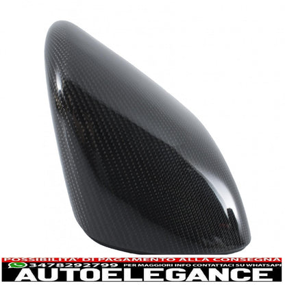 Copri specchietti adatti per range rover sport l320 vogue l322 facelift (2010-2012) land rover freelander lr2 discovery lr4 posteriore in carbonio AUTOELEGANCERICAMBI