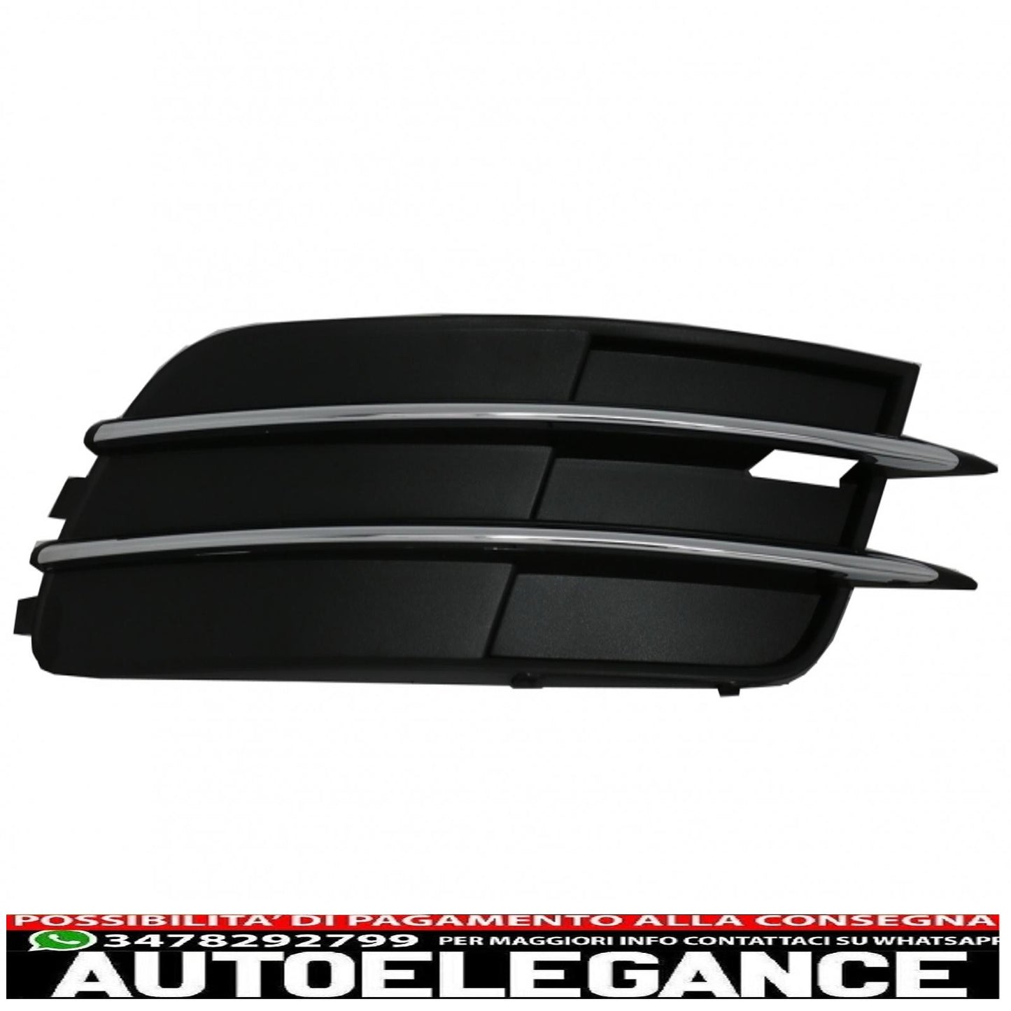 lower bumper grille covers side grills fit for audi a6 c7 4g (2012-2015) without acc