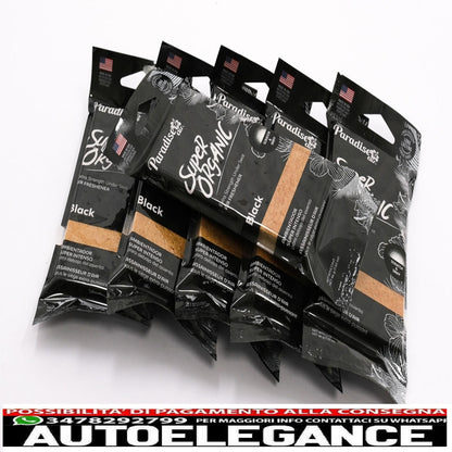 paradise fresh air super biologico extra forte deodorante sottosedile nero