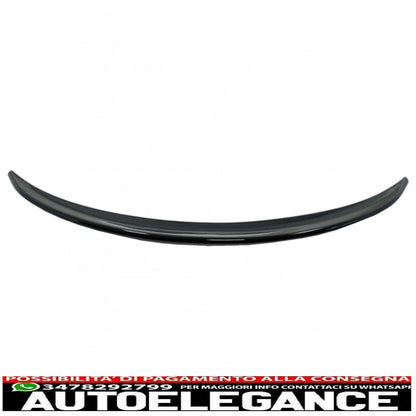 Spoiler per cofano bagagliaio adatto per mercedes cla c117 w117 (2013-2018) nero lucido