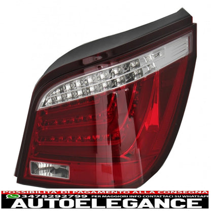 led rear lights suitable for bmw 5 series e60 (04.2003-03.2007) red white