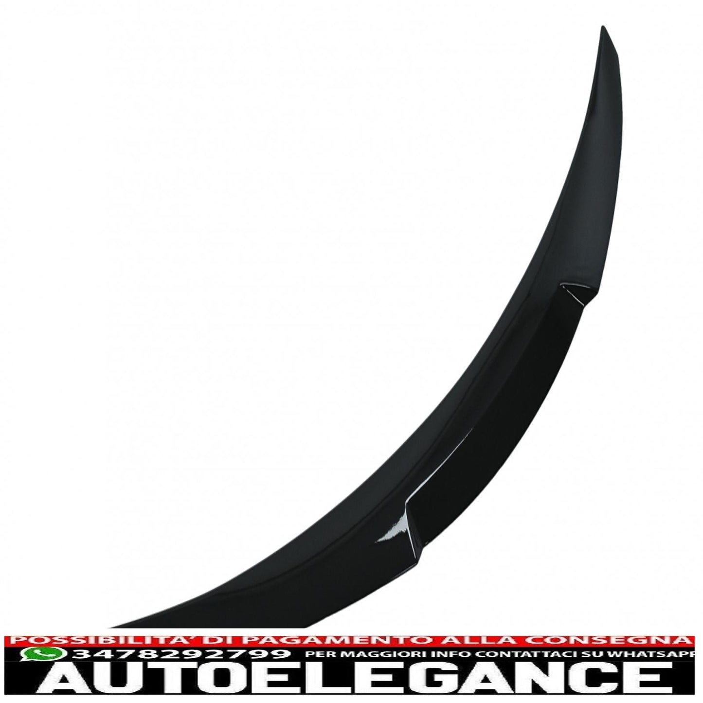 Trunk Spoiler Suitable for BMW 4 Series Gran Coupe F36 (2014-up) M4 Design Piano Black