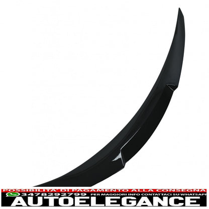 Trunk Spoiler Suitable for BMW 4 Series Gran Coupe F36 (2014-up) M4 Design Piano Black
