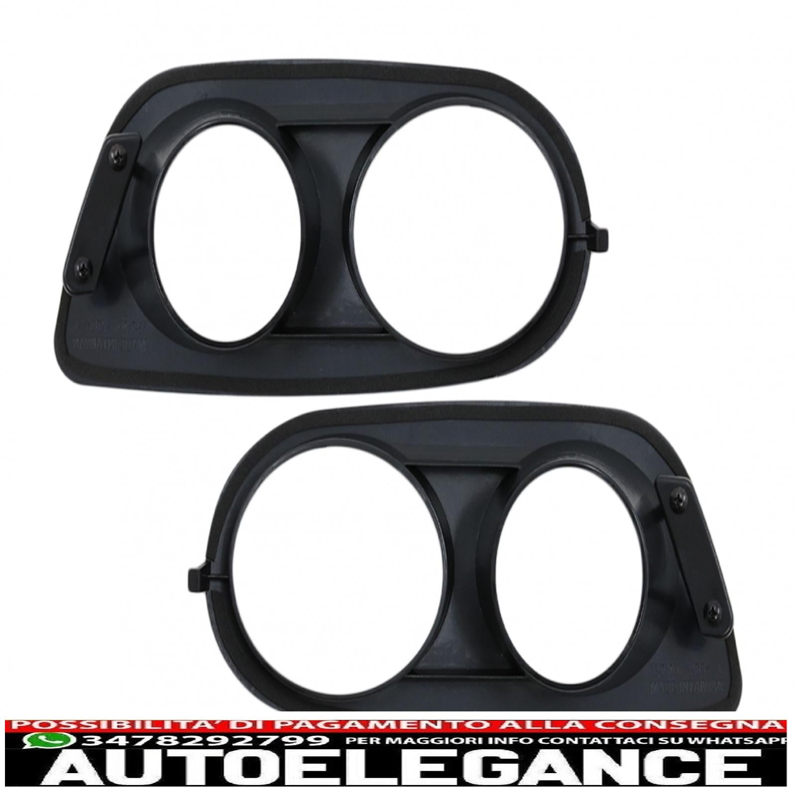 Cover porta fendinebbia adatte per bmw serie 3 e46 (1998-2005) m-technik design AUTOELEGANCERICAMBI