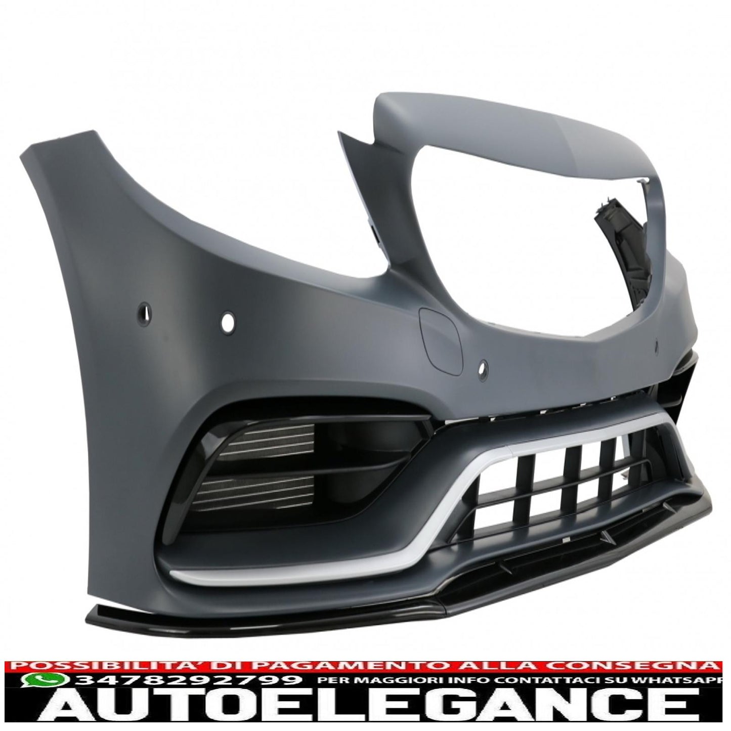 kit carrozzeria completo adatto per mercedes classe c w205 berlina (2014-2020) c63s edizione 1 design