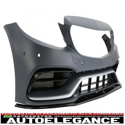 kit carrozzeria completo adatto per mercedes classe c w205 berlina (2014-2020) c63s edizione 1 design