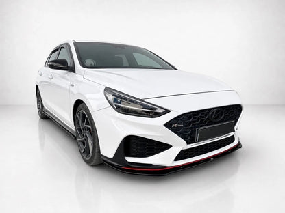 👉SPLITTER ANTERIORE HYUNDAI I30 N N-LINE FACELIFT 2020+ NERO LUCIDO👈
