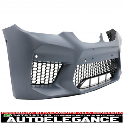 kit carrozzeria completo adatto per limousine BMW Serie 5 G30 (2017 in poi) con parafanghi anteriori design M5 nero