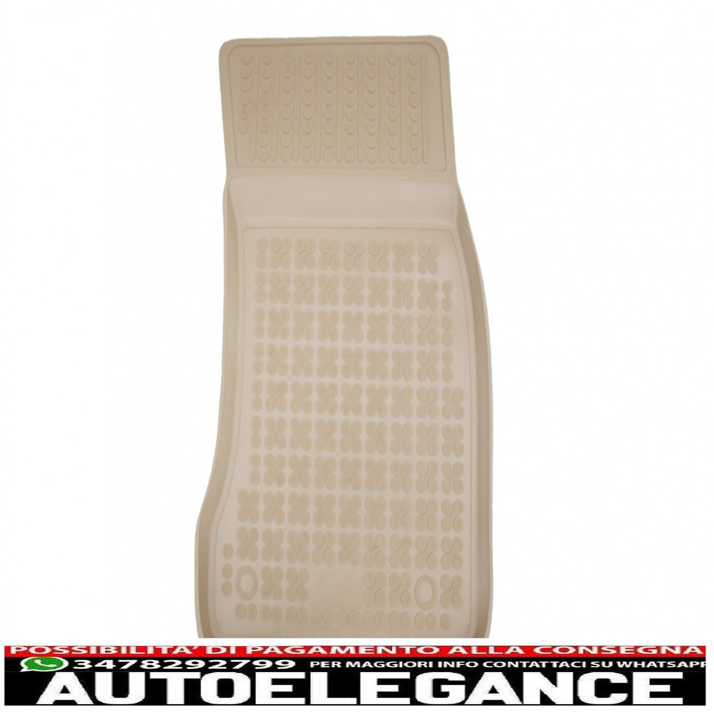 Beige rubber mat suitable for bmw 5 series e60 e61 2004-2010