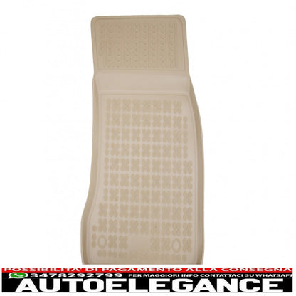 Beige rubber mat suitable for bmw 5 series e60 e61 2004-2010
