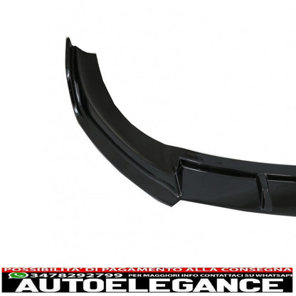 Front bumper lip suitable for mercedes e class w213 s213 c238 (2016-2019) sport look 